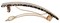 France Luxe Classic Rectangle Hair Barrette Opera Silver  Classic French Design for Everyday Wear