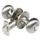 Design House 753319 Cambridge 2Way Adjustable Privacy Door Knob Satin Nickel