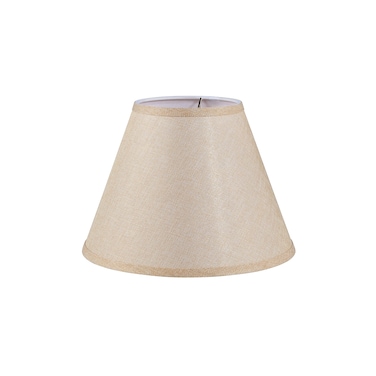 Aspen Creative 32998 Transitional Empire Shape Spider Construction Lamp Shade Wheat 6 Top x 12 Bottom x 9 Slant Height