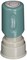 SHACHIHATA INC Specialty Stamp PreInked Posted Ink Stamp 58Inch Red XST11363