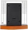 Bulova B7750 Glasner House Frankl Lloyd Wright Clock Light Cherry Stain
