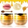 2PCS Bee Lip Balm Honey PotMoisturizing Lip Balm Reduces Lip LinesPropolis Honey Pot Lip Balm Hydrating Prevention Dry and Cracked Lip Scrubs ExfoliatorExfoliating Lip Sleeping Mask with Brush