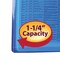 Smead Poly Envelope 114 Expansion StringTie Closure Side Load Letter Size Blue 5 per Pack 89522