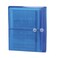 Smead Poly Envelope 114 Expansion StringTie Closure Side Load Letter Size Blue 5 per Pack 89522