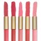 Beauty Concepts Lip Gloss Collection  Shimmering Glossy Lip Makeup Set for a Radiant Finish Pink