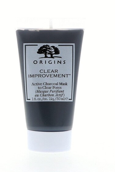 Origins Clear Improvement Active Charcoal Mask To Clear Pores 1 ounce Travel Size