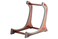 KM Konig  Meyer 1555000098 ViolinMandolinUkulele Display Stand  Folding Compact For Transport and Storage  Rubber Support Arms  Pro Grade for Musicians  German Made  Redwood Finish