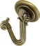 OOK 50342 Swag Hooks with Hardware Antique Brass 2Count