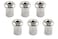 Allparts AP0188010 Chrome Top Loading Ferrules