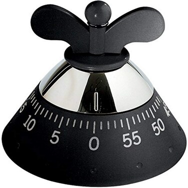 Alessi B Kitchen Timer Black