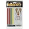 Woodland Scenics P307 Pine Car Derby Dry Transfer Decal 4 by 5Inch Sheet Stripes and Flames