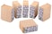 maxim enterprise inc Toy Train Support Blocks Wood Train Track Supports for Ascending Tracks  Elevated Tracks Wooden Railway Accessories Compatible with Thomas  Friends All Major Brands 6 Pack