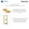 Hickory Hardware P5313SN Single Demountable Hinge  12 Inch overlay Self Closing Feature with 170 Opening Face Frame  Cabinet Hardware Hinge  Easy Installation Satin Nickel Finish 1 Pair
