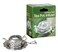 HIC Kitchen Tea Infuser Teapot Shape with Drip Tray 188 Stainless Steel