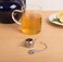 HIC Kitchen Tea Infuser Teapot Shape with Drip Tray 188 Stainless Steel