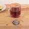 HIC Kitchen Tea Infuser Teapot Shape with Drip Tray 188 Stainless Steel
