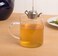 HIC Kitchen Tea Infuser Teapot Shape with Drip Tray 188 Stainless Steel