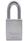 Master Lock 532DPF Chrome Steel Body Keyed Different Padlock 2inch Shackle 2inch Wide Silver