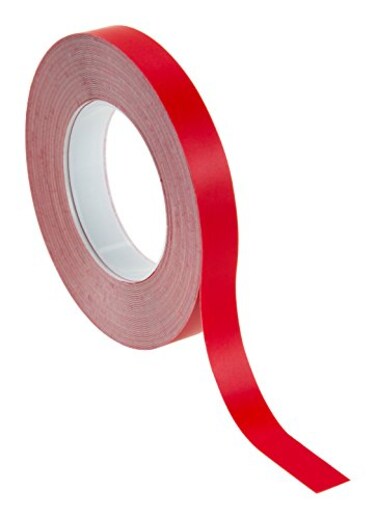 Chartpak Graphic Art Tape 14 Inch W x 324 Inch L Red Gloss 1 Roll BG2502
