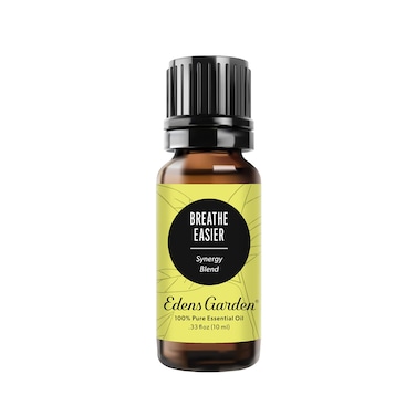 Edens Garden Breathe Easier Essential Oil Synergy Blend 100 Pure Therapeutic Grade Undiluted NaturalHomeopathic Aromatherapy Scented Essential Oil Blends 10 ml