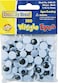 Creativity Street Wiggle Eyes Assorted Sizes Black 100Piece CKC344602