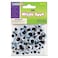 Creativity Street Wiggle Eyes Assorted Sizes Black 100Piece CKC344602