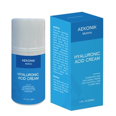 Hyaluronic Acid Facial Serum  Facial Moisturizer with Vitamin A E C Green Tea Hyaluronic Acid and Fruit Extracts  Anti Aging Serum for Facial Skincare  50ML