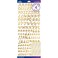 Sticko EK5290151 3D Foil Script Sticker Gold