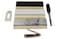 Arkansas Sharpening Stone Set  Wood Mounted 8