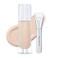 Wakemake Water Glow Coating Foundation 30ml 23 BEIGE Wakemake Foundation Brush 1ea Wakemake Brush Korean Glass Skin Foundation Made in Korea Pack of 2
