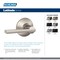 Schlage F51A LAT 716 Latitude Door Lever Keyed Entry Lock Aged Bronze