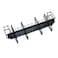 Leviton 49252PCM 2RU CABLE MGR FRONTREAR BLACK