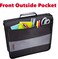 CaseIt The Classic Zipper Binder  2 Inch ORings  Multiple Pockets  350 Sheet Capacity  Comes with Shoulder Strap  Midnight Blue D251
