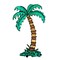 Expo BZP77516 Ironon Embroidered Applique Patches BaZooples Palm Tree