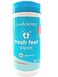 Fresh Feet Wipes  Peppermint  45count Resealable Canister Natural Foot and Body Wet Wipes  by Jasmine Seven