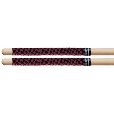 Promark SRCR Stick Rapp Drumstick Wrap Checkerboard RedBlack