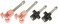 Dorman 42122 Headlamp Adjusting Screws Compatible with Select Models 4 Pack