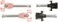 Dorman 42122 Headlamp Adjusting Screws Compatible with Select Models 4 Pack