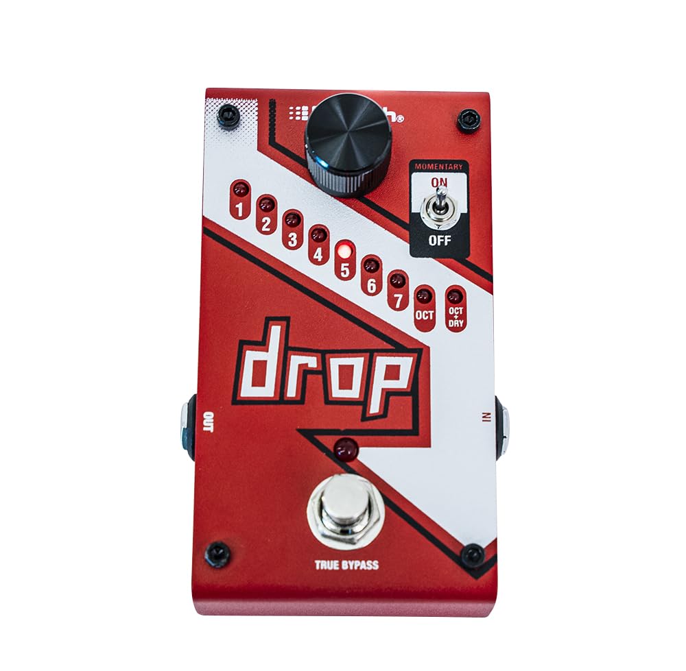 ديجيتيك Digitech Drop Compact Polyphonic Drop Tune Pitch Shifter