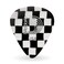 DAddario Accessories Checkerboard Celluloid Guitar Picks Medium 10 Pack