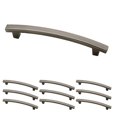 Franklin Brass P29616K904B Pierce Kitchen or Furniture Cabinet Hardware Drawer Handle Pull 5116 128mm Heirloom Silver 10 Count
