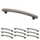 Franklin Brass P29616K904B Pierce Kitchen or Furniture Cabinet Hardware Drawer Handle Pull 5116 128mm Heirloom Silver 10 Count
