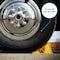Camco CamperRV Wheel Chock  Keeps Trailer InPlace to Safely Unhitch or Park  Compatible with Wheels Up to 26 in Diameter  Molded of HeavyDuty Hard Plastic  2Pack 44414