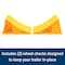 Camco CamperRV Wheel Chock  Keeps Trailer InPlace to Safely Unhitch or Park  Compatible with Wheels Up to 26 in Diameter  Molded of HeavyDuty Hard Plastic  2Pack 44414