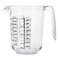 Westmark Germany Gerda Measuring Cup Clear Multi Measurement Tool for Baking Cooking Sugar Flour Clear