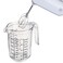 Westmark Germany Gerda Measuring Cup Clear Multi Measurement Tool for Baking Cooking Sugar Flour Clear