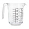 Westmark Germany Gerda Measuring Cup Clear Multi Measurement Tool for Baking Cooking Sugar Flour Clear