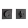 Kwikset Halifax Deadbolt Lock Venetian Bronze Square Exterior Keyed Front Entry Door Pick Resistant SmartKey Rekey Security Single Cylinder Dead Bolt with Microban Protection