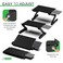 WorkEZ Adjustable Computer Keyboard Stand for Desk Keyboard  Mouse Stand Ergonomic Keyboard Stand for Desktop Computer Keyboard Riser for Desk