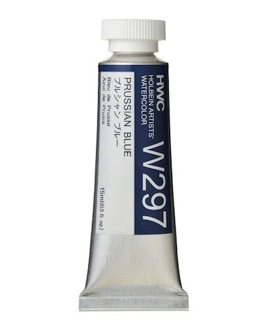 Holbein Artists Watercolor 15ml Tube Prussian Blue W297